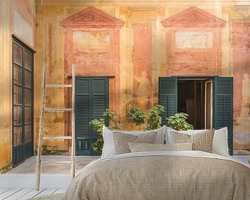 Flower box on terrace by Perry Wiertz