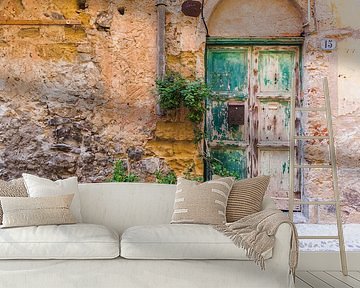 Door with Plants by Perry Wiertz