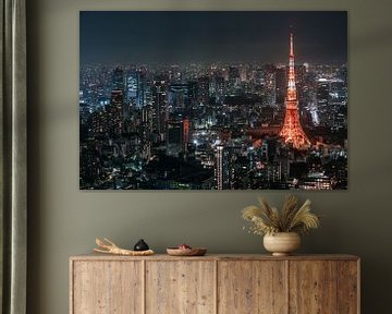 Tokyo tower by Maarten Mensink