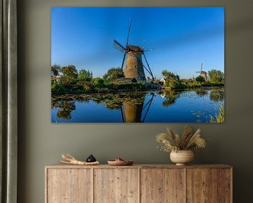 kinderdijk moulins à vent hollande sur Björn van den Berg