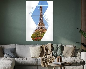 Coördinaten PARIS Eiffeltoren