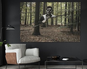 Skelet in het bos van Ivana Luijten