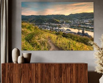 Cochem im Herbst von Michael Valjak