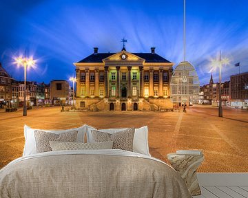 Stadhuis en Grote Markt Groningen van Volt