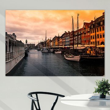 Beau port de Copenhague.