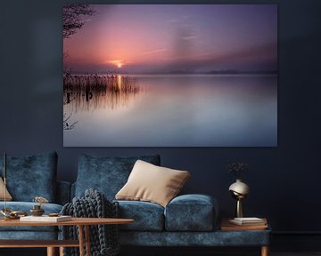 Sunrise Lake Paterswoldsemeer by Jef Folkerts