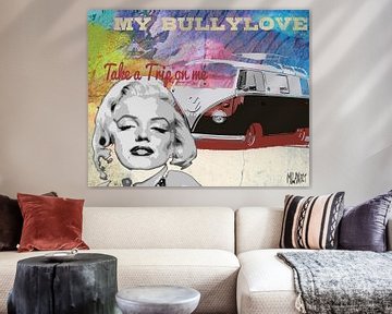 Marilyn and the Trip on Bully - 2018 - Original MILAXart