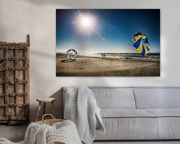 Dänemark Strand mit Bol von Dirk Bartschat