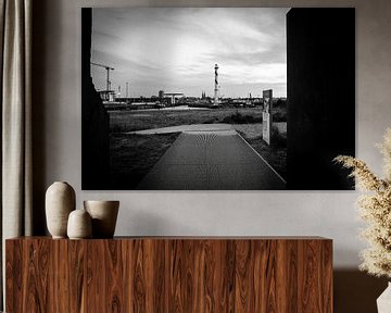 Oostende Black&white by Wim Byl