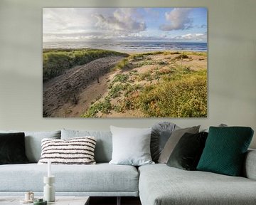 Beach, Sand and Waves sur Dirk van Egmond