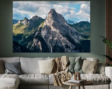 Rocky mountain peak by Jef Folkerts