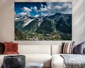 De Mont Blanc in alle glorie van Jef Folkerts