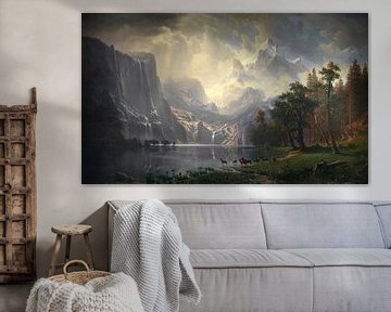 In der Sierra Nevada, Albert Bierstadt