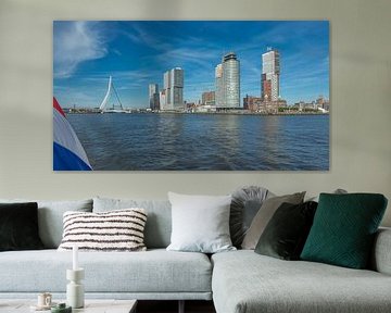 Skyline Rotterdam Kop van Zuid van Onno Kemperman