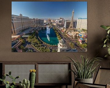 View over Las Vegas by Edwin Mooijaart