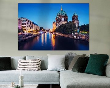 Berlin Cathedral / Spree River by Alexander Voss