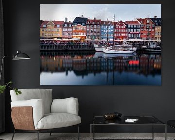 Nyhavn "neuer Hafen" Kopenhagen von Jiri Viehmann