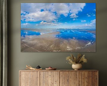 Strand Ameland in de herfst van Royce Photography