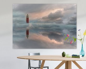 Floating lighthouse van Roelie Steinmann