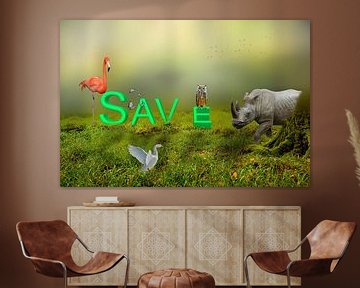 Save the animals van Ursula Di Chito