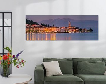 Panorama von Salo, Gardasee, Italien von Henk Meijer Photography
