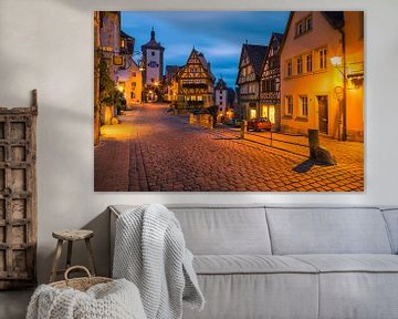 Rothenburg ob der Tauber, Germany von Henk Meijer Photography