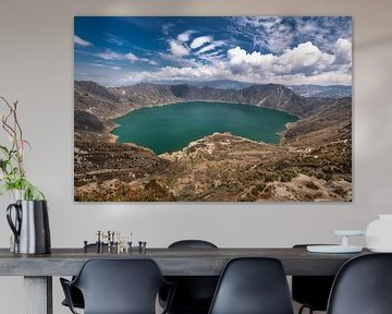 Quilotoa Lake by Bart Hendrix