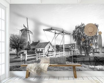 Bridge over the Leurse Haven by Egon Zitter