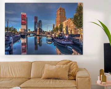 Rotterdam Wijnhaven sur Rene Ladenius Digital Art