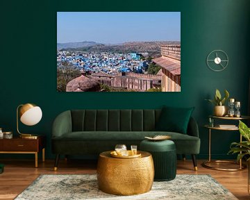 Jodhpur: Blauwe stad sur Maarten Verhees