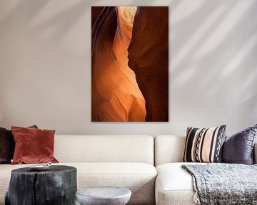 Antelope Canyon Silhouette von Eric - Zichtbaar.com