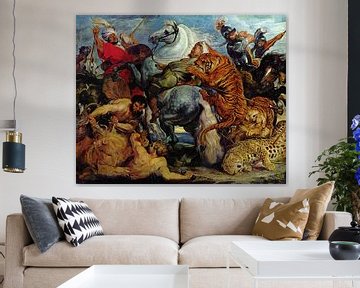Die Tigerjagd, Peter Paul Rubens
