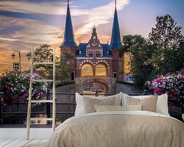 Waterpoort Sneek by Alex De Haan