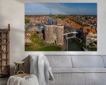 Enkhuizen from above. sur Menno Schaefer