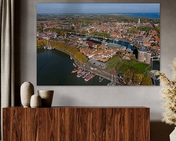 Enkhuizen from above. sur Menno Schaefer