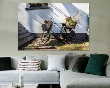 Flower Bicycles von Roland de Zeeuw fotografie