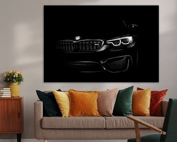 BMW M3 2018 Car Fine Art van Thomas Boudewijn