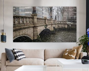 Regentessebrug Rotterdam van Paul Poot