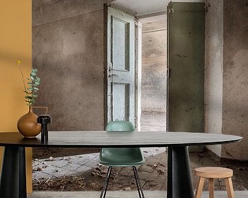 Light through the French doors by Manja van der Heijden