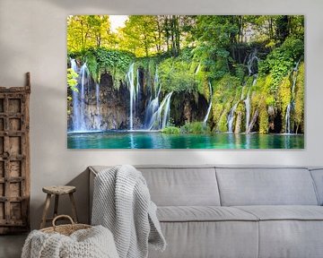 Plitvice waterfalls van Sander Meertins