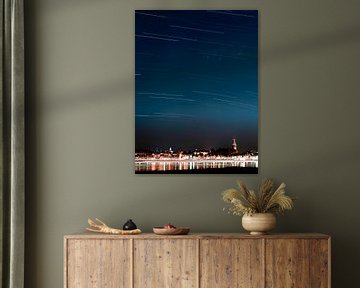 Sternenfotografie Nijmegen (Sternenspur) von Rutger van Loo
