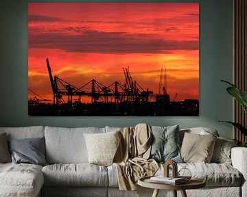 Industrial Sunset van Joris Vand