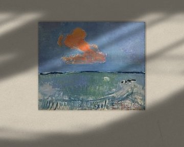 Die rote Wolke – Piet Mondrian