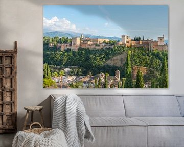 Nasrid Palaces and Alcazaba, Alhambra and Albaicin, Granada by Peter Apers