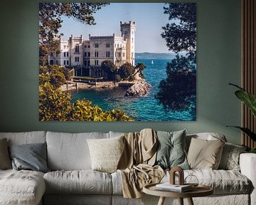 Miramare Castle (Trieste, Italy) van Alexander Voss