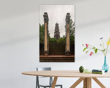 Huế: Pagoda of the Celestial Lady von Maarten Verhees