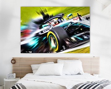 World Champion 2018 - Lewis Hamilton van DeVerviers