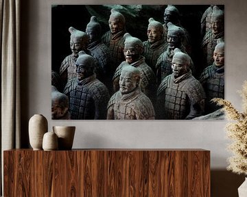 Terracottaleger van Henk Langerak