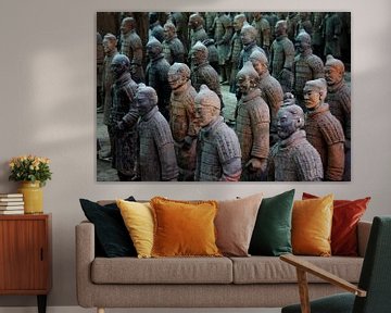 Terracotta army van Henk Langerak