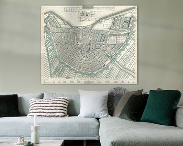 Amsterdam, historische plattegrond